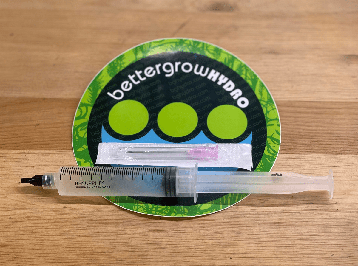 10cc Liquid Culture Syringe - Lion's Mane - BetterGrow Hydro