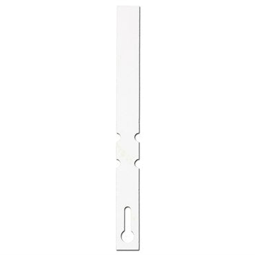 DPI 1000/Roll 7x5/8" White Vinyl Tree Tags