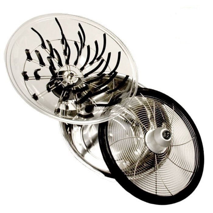 18'' Bowl Trimmer w/ Clear Top - BetterGrow Hydro