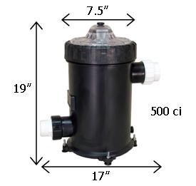 2" Strainer Basket - 500 cu in - BetterGrow Hydro