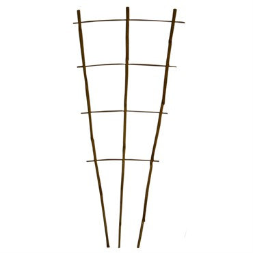 Bamboo Supply 36" Natural Bamboo Fan Trellis 50/BD