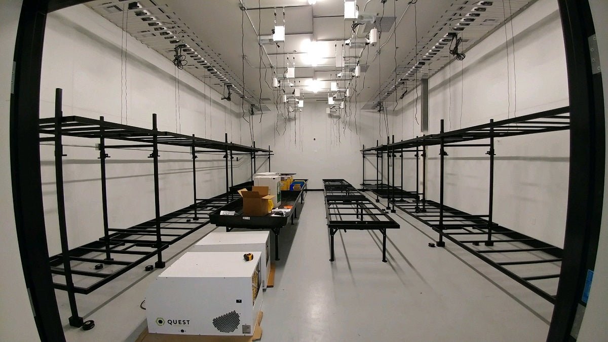 4ft x 8ft Nursery Rack - Two Tier - V2 - BetterGrow Hydro
