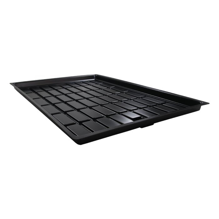 4'x6' Grow1 Lowride OD Black Flood Tray 4mill - BetterGrow Hydro