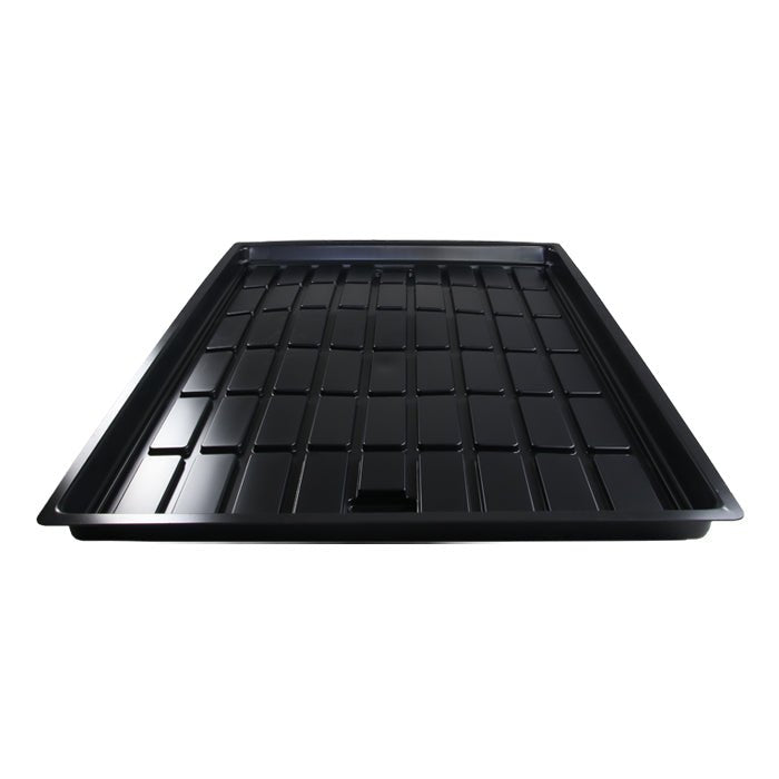 4'x6' Grow1 Lowride OD Black Flood Tray 4mill - BetterGrow Hydro