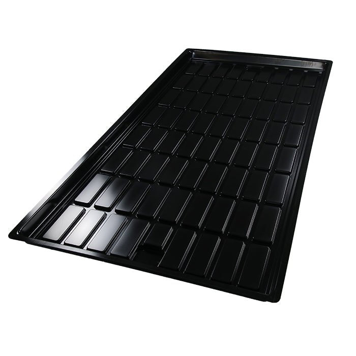 4'x8' Grow1 Lowride OD Black Flood Tray 4mill - BetterGrow Hydro