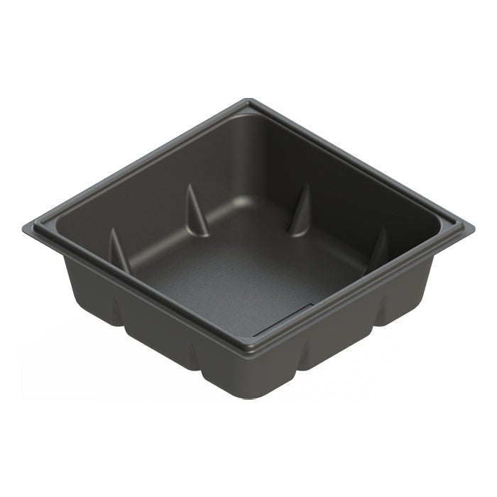 50 Gallon Reservoir, Black, Square - BetterGrow Hydro