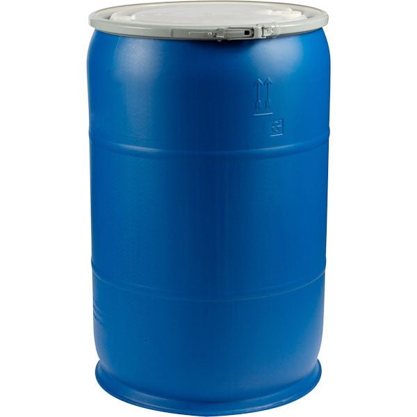 55 Gallon Poly Drum w/Lid - Reconditioned - BetterGrow Hydro