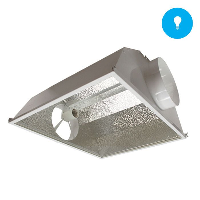8" Hinged Air-Cooled Reflector - BetterGrow Hydro