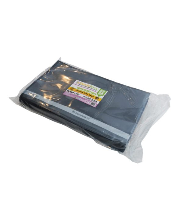 GardaPack Clear/Black Vacuum Seal Bags - Super Heavy-Duty - 11" x 19" - 100 pk