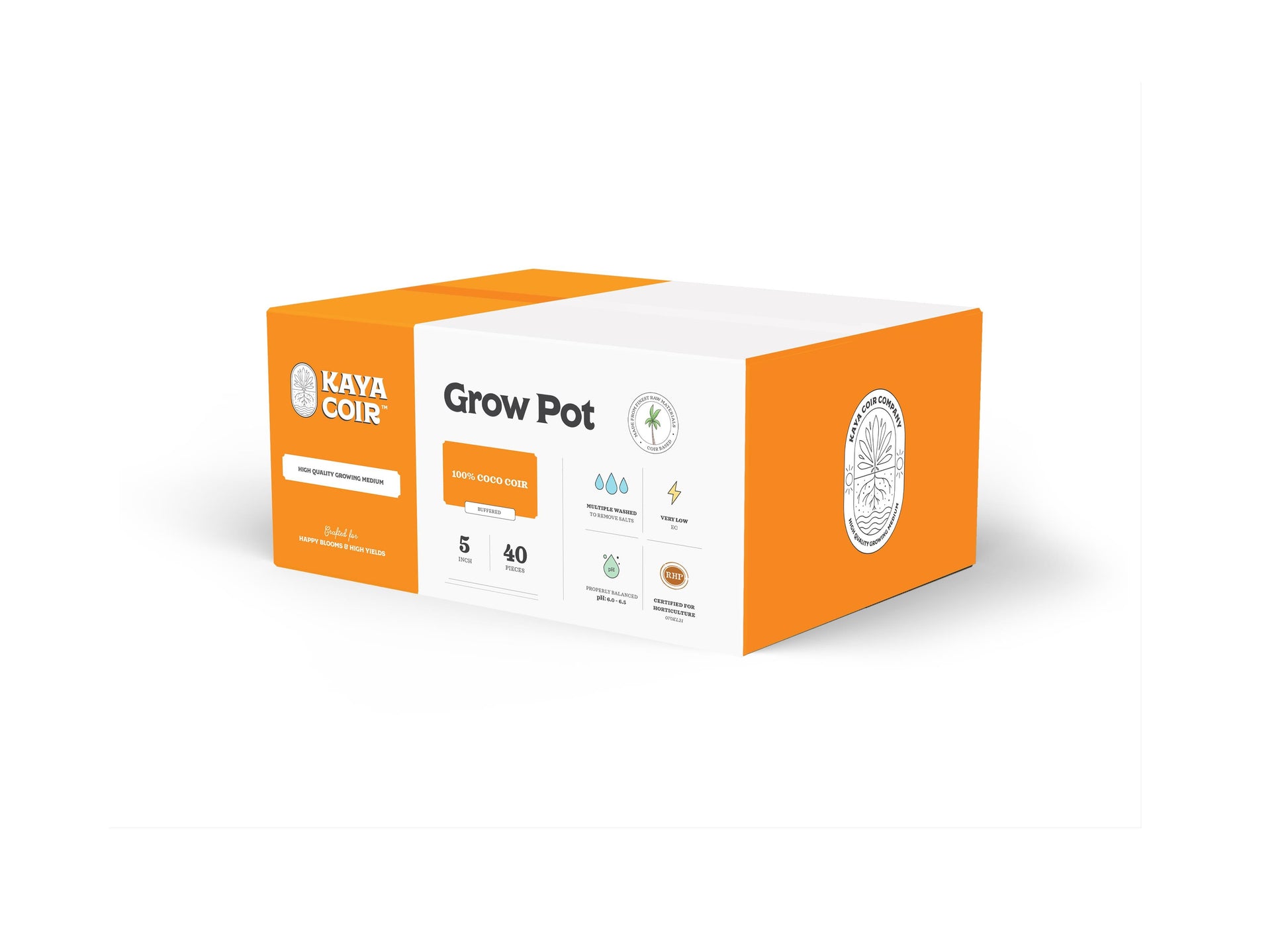 Kaya 5" Grow Pot (40/Box)