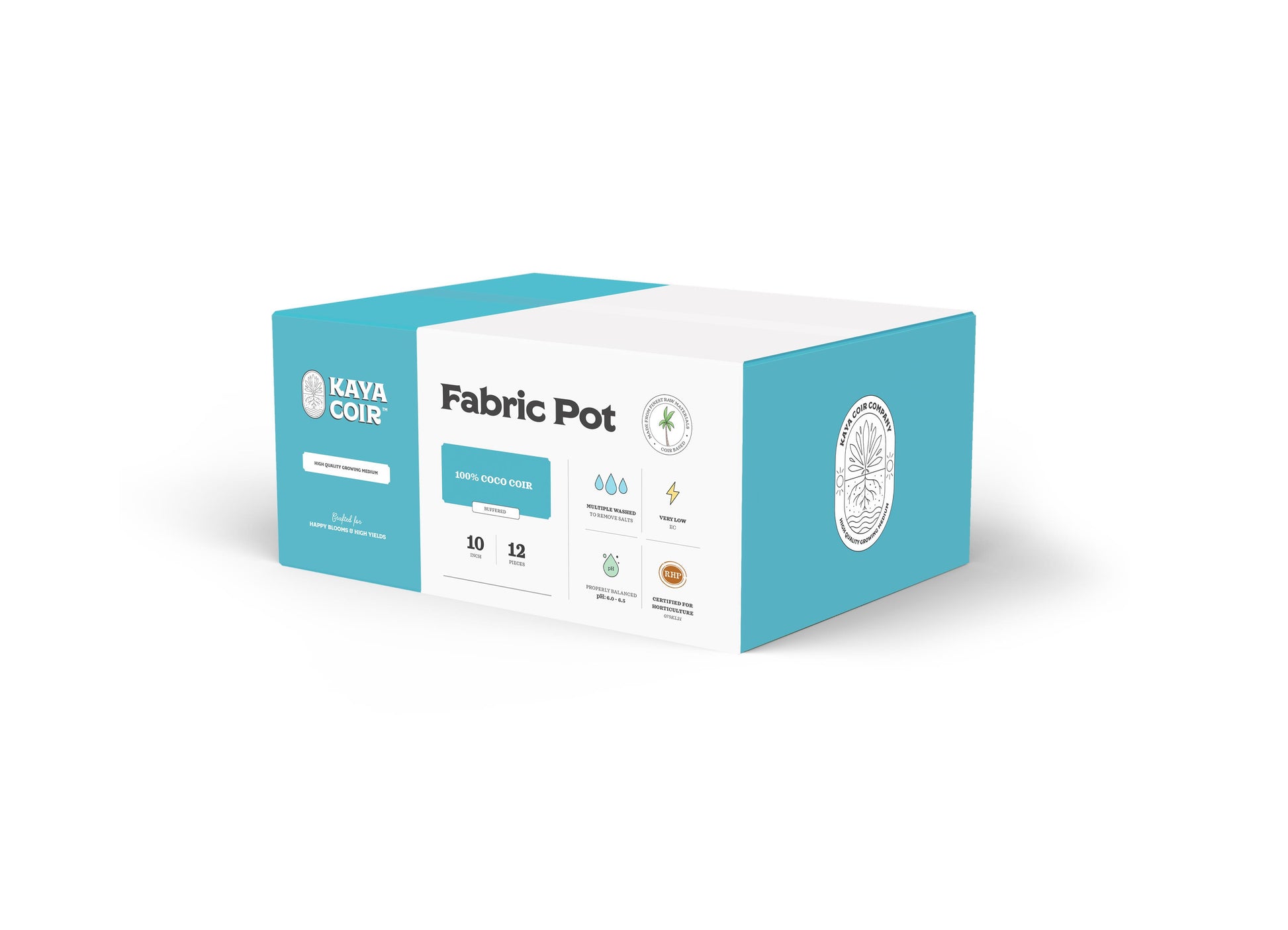 Kaya 10" Fabric Pot (12/Box)