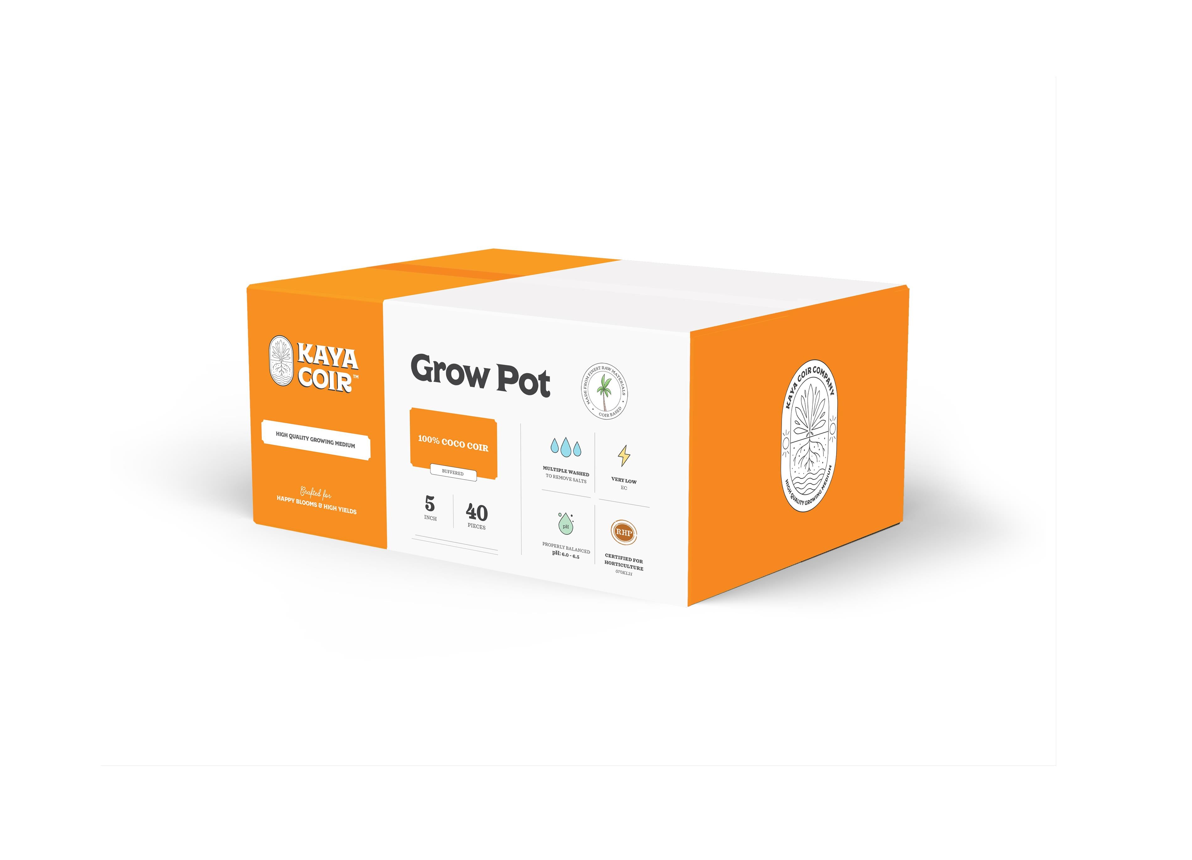 Kaya 5" Grow Pot (40/Box)