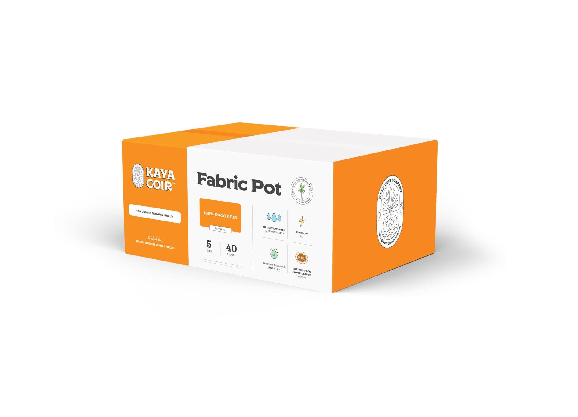 Kaya 5" Fabric Pot (40/Box)