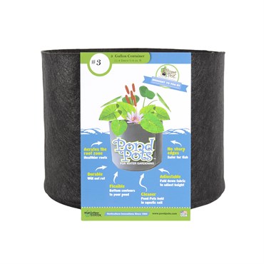 Smart Pot Pond Pot Black