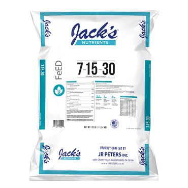 Jacks 7-15-30 Finish - 25 lbs