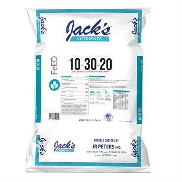 Jacks 10-30-20 Bloom - 25 lbs