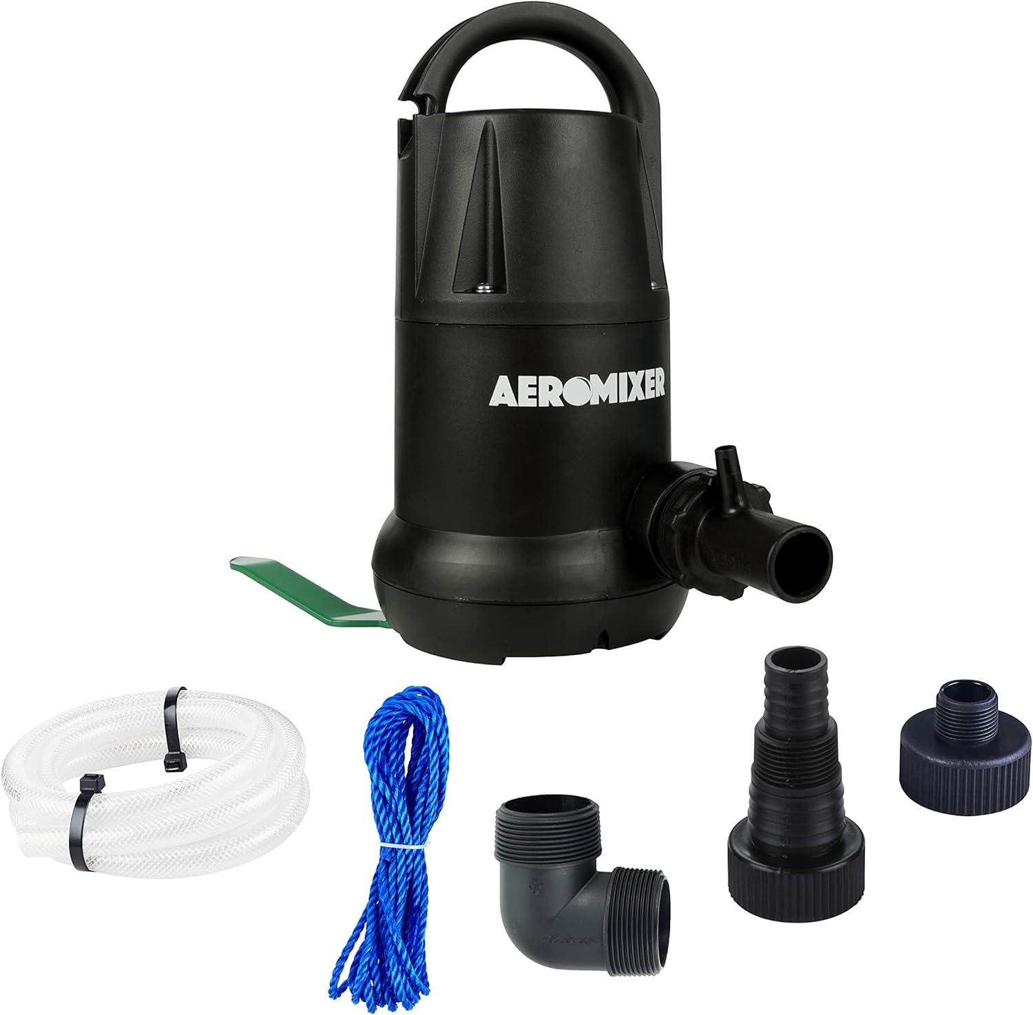 Aeromixer Mini 1/6 HP Submersible Mixing + Aerating Pump - For Organic Fertilizer Only - BetterGrow Hydro