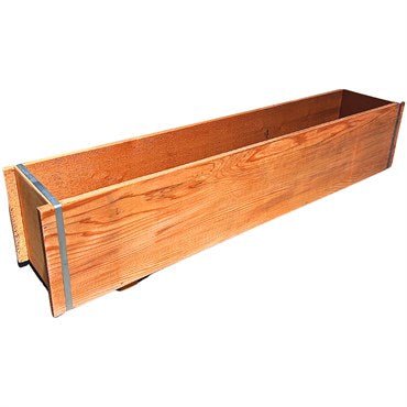 A&G 3' Banded Redwood Window Box - BetterGrow Hydro