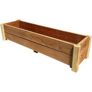 A&G 8"x10"x48" Redwood Formal Planter - BetterGrow Hydro