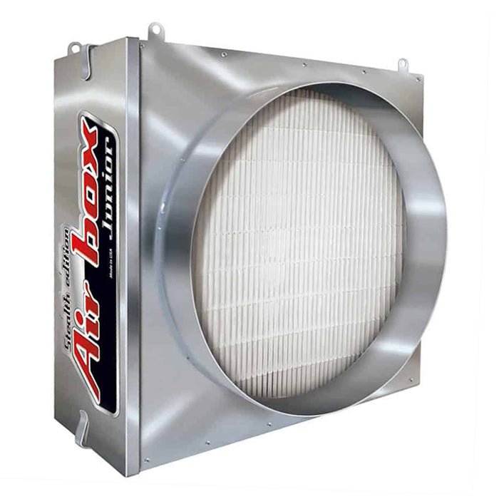 Air Box Junior HEPA + MERV 13 Filter 250 CFM | 10″ flange, pre-filter included - BetterGrow Hydro