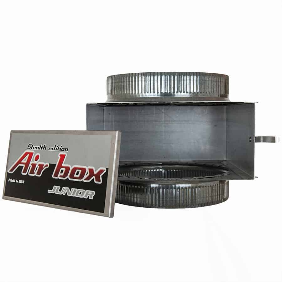 Air Box Junior HEPA + MERV 13 Filter 250 CFM | 10″ flange, pre-filter included - BetterGrow Hydro
