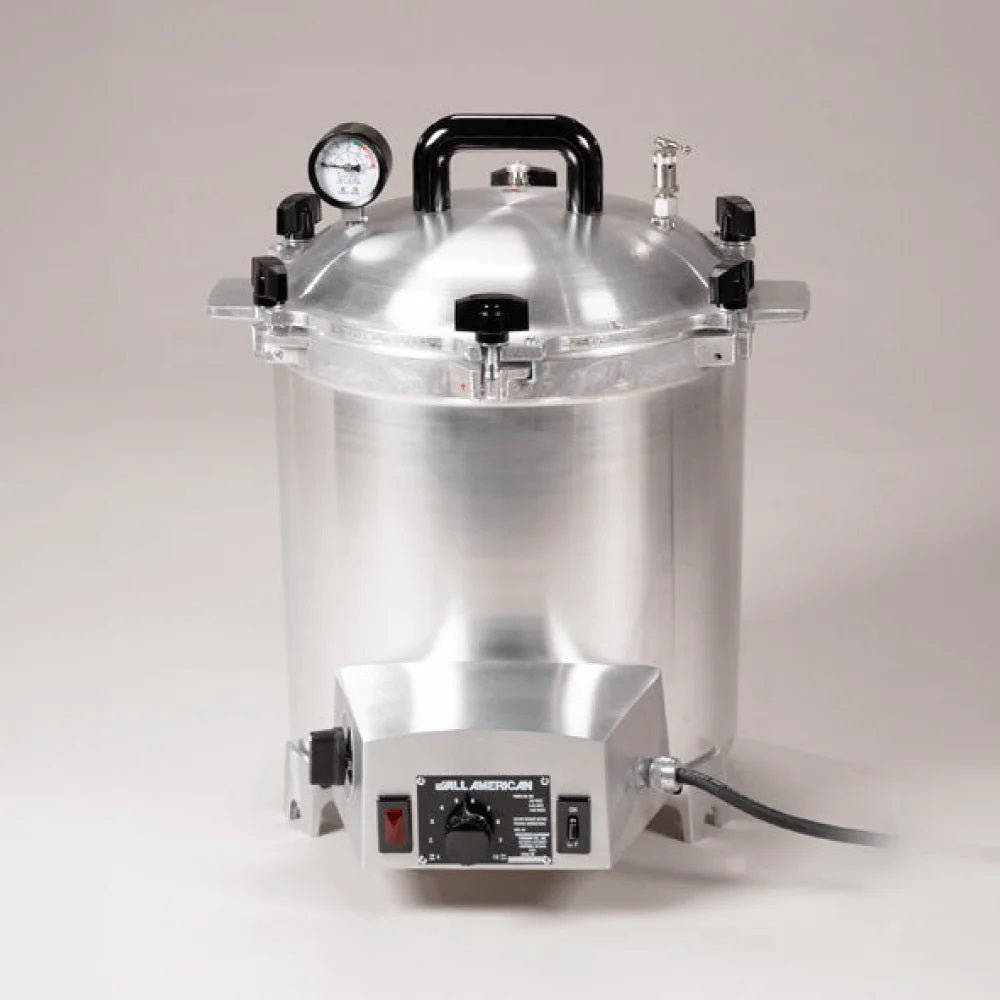 All American Electric Sterilizer 50X - 120V - 25q - BetterGrow Hydro