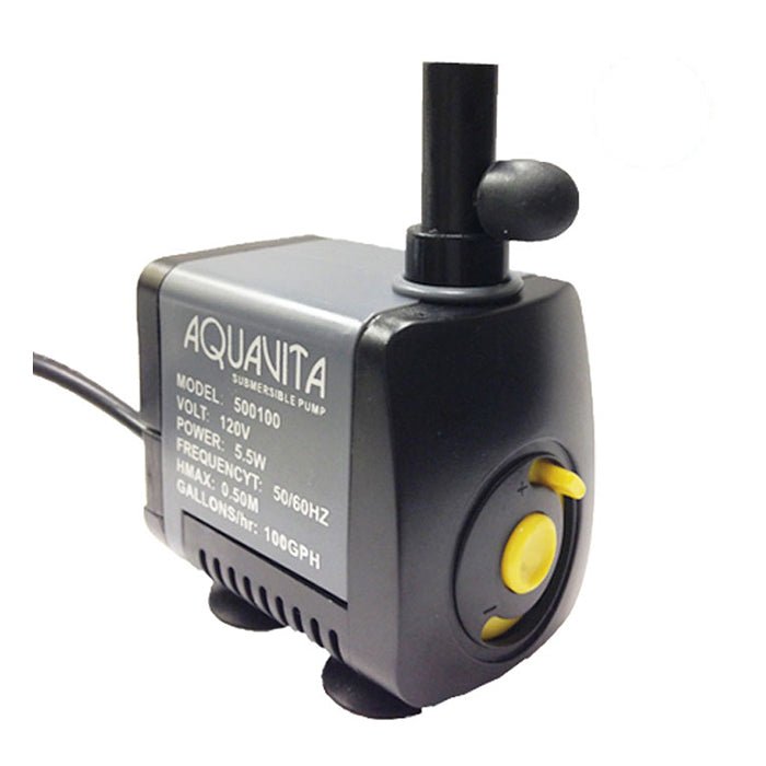 AQUAVITA 100 Submersible Water Pump (100GPH) - BetterGrow Hydro