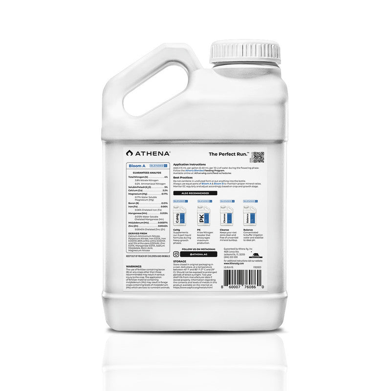 Athena Blended Bloom A - BetterGrow Hydro