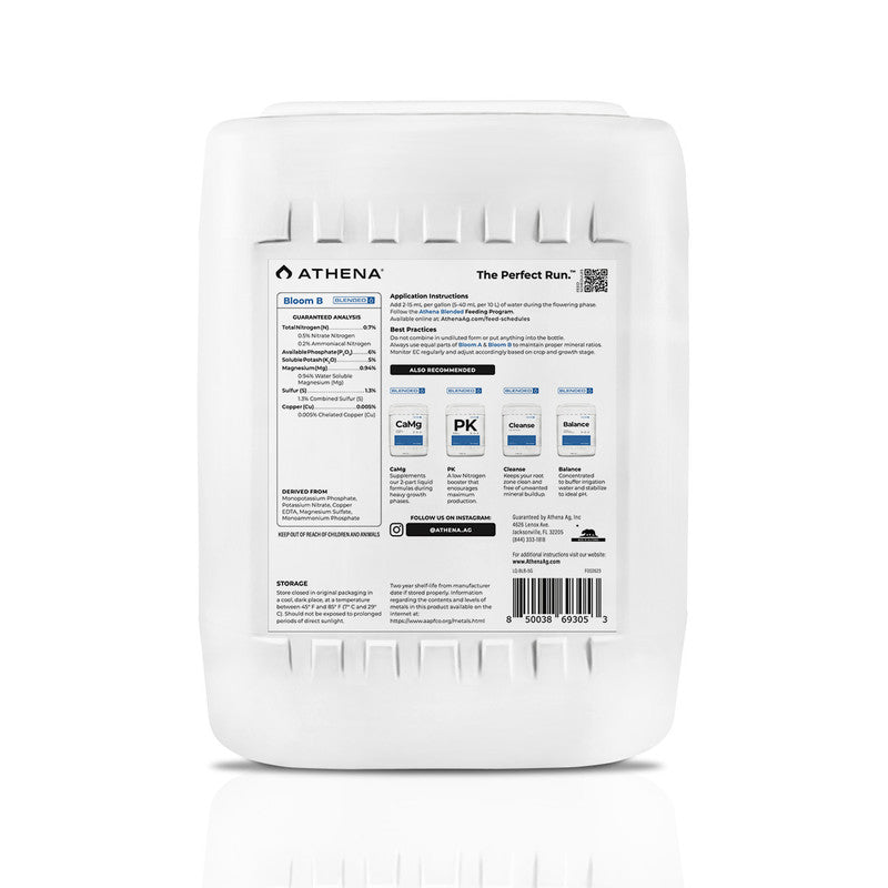 Athena Blended Bloom B - BetterGrow Hydro