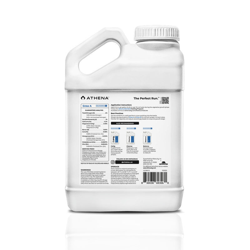 Athena Blended Grow A - BetterGrow Hydro