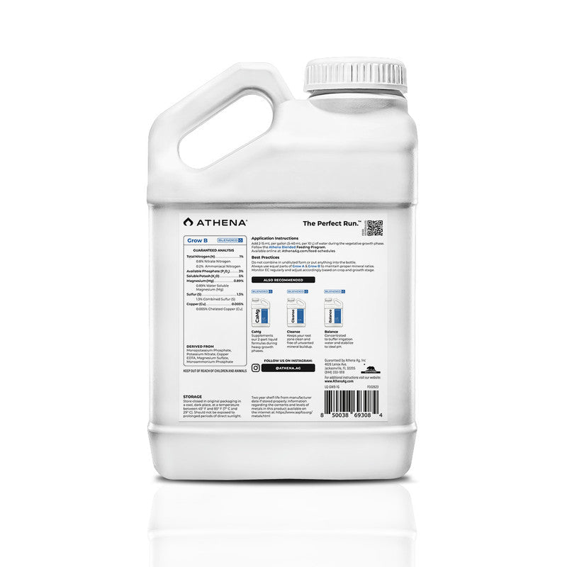 Athena Blended Grow B - BetterGrow Hydro
