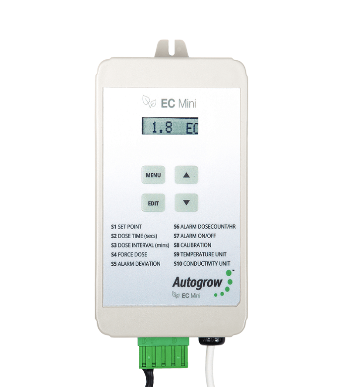 Autogrow EC Mini - Doser System Complete w/2x Peristaltic Pumps - DISCONTINUED - BetterGrow Hydro