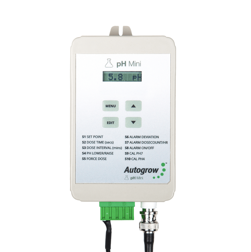 Autogrow pH Mini - Doser System Complete w/Peristaltic Pump - BetterGrow Hydro