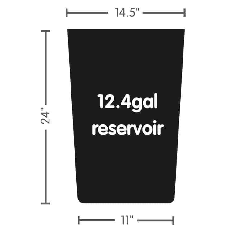 AutoPot 12.4 gallon Black Reservoir - BetterGrow Hydro