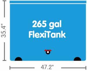 AutoPot Collapsible FlexiTank - 265 Gallon / 1000 liters - BetterGrow Hydro