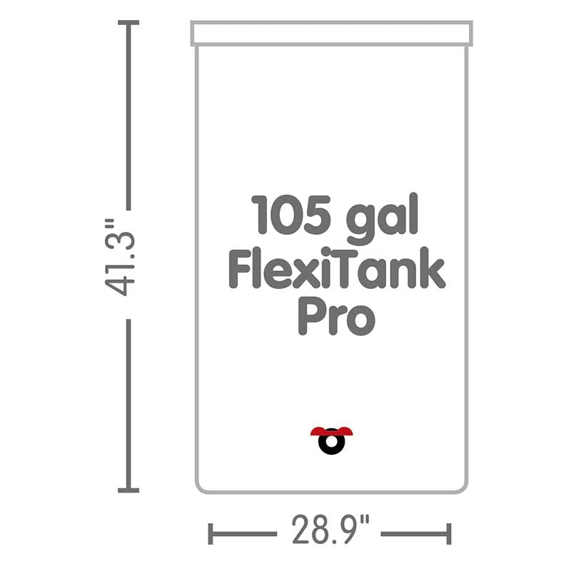 AutoPot Collapsible FlexiTank PRO - 105 Gallon / 400 liters - BetterGrow Hydro