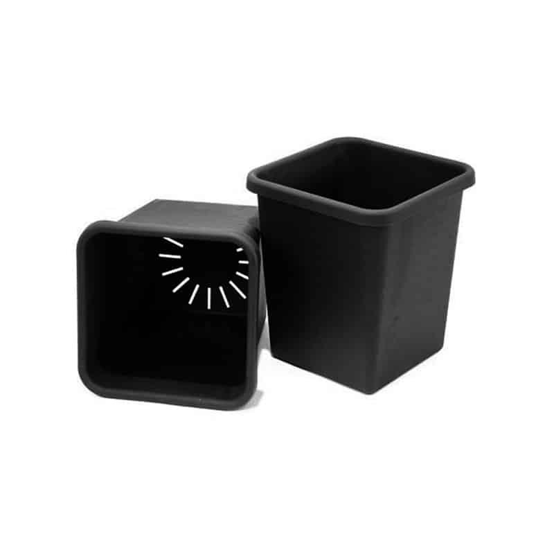 AutoPot Square Pot - 3.9 gallon - Black - BetterGrow Hydro