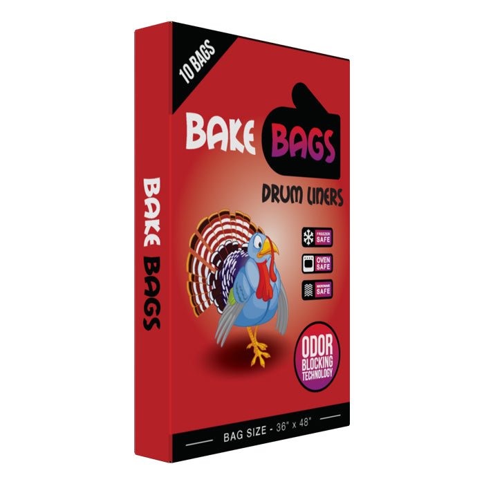 Bake Bags Drum Liners 55 Gallon 36in x 48in (10 Pack) - BetterGrow Hydro