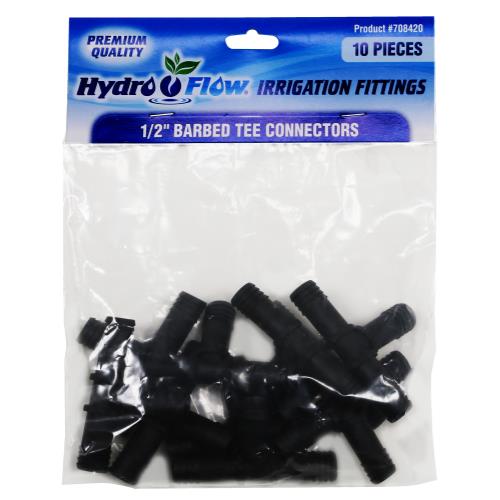Barbed Tee 1/2in - BetterGrow Hydro