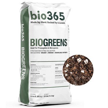 bio365 1.5 cu ft BIOGREENS - BetterGrow Hydro