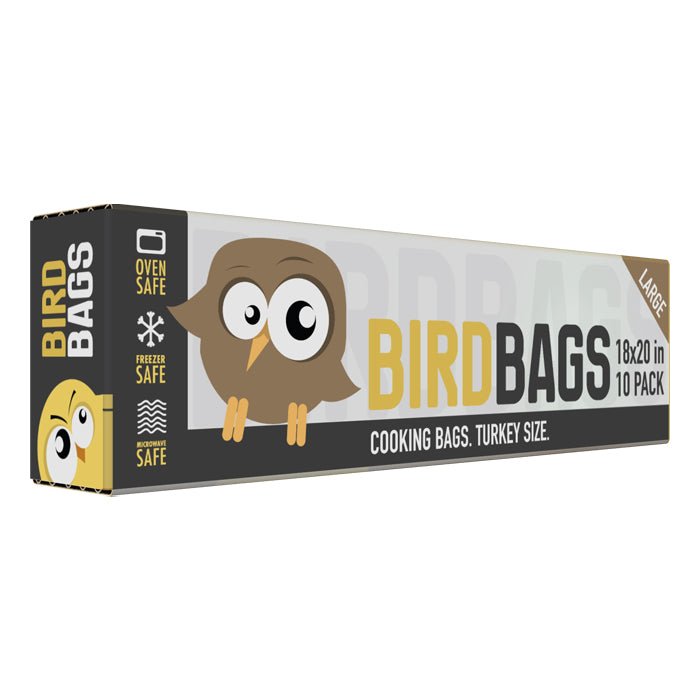 BirdBags 3 Gallon Turkey Bags 18" x 20" (25 Pack) - BetterGrow Hydro