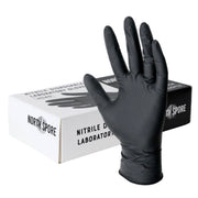 Black Nitrile Powder-Free Laboratory Gloves (100 ct) - BetterGrow Hydro