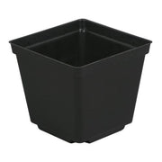 Black Square Pot 3.5in x 3.5in x 3in - BetterGrow Hydro