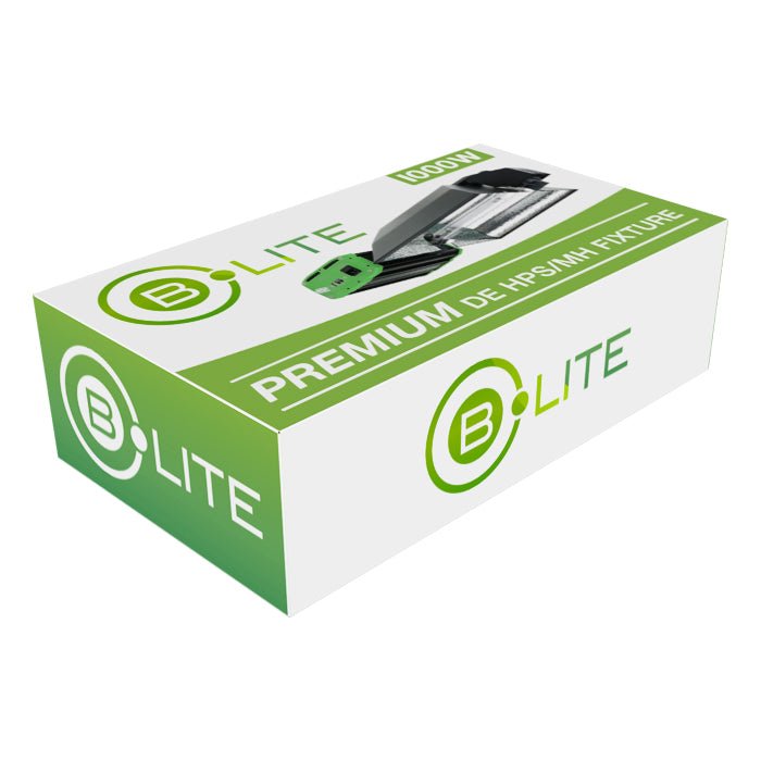 B.LITE 1000W Premium DE HPS Fixture (120V-277V) - BetterGrow Hydro