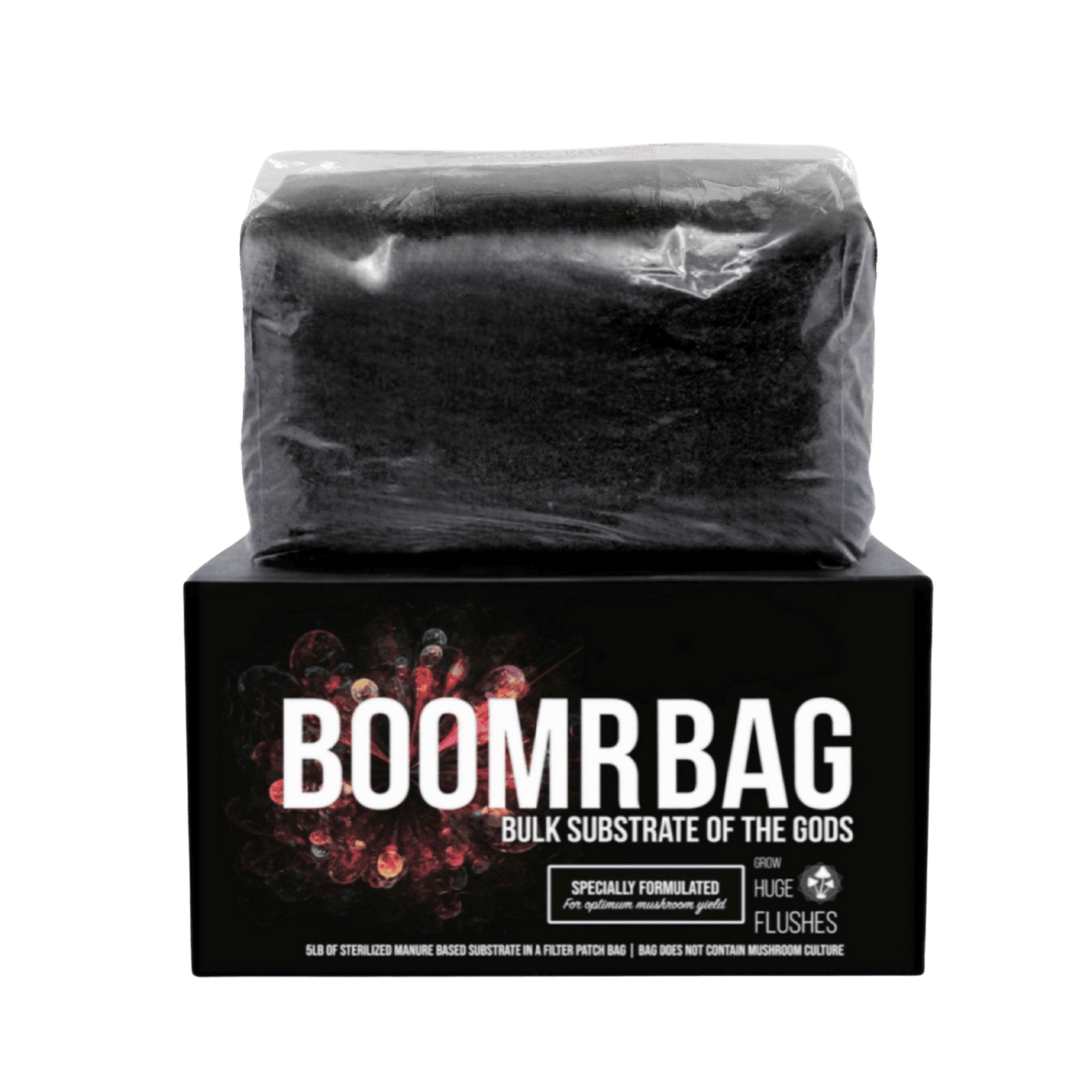 ‘Boomr Bag’ Manure-Based Sterile Mushroom Substrate - BetterGrow Hydro