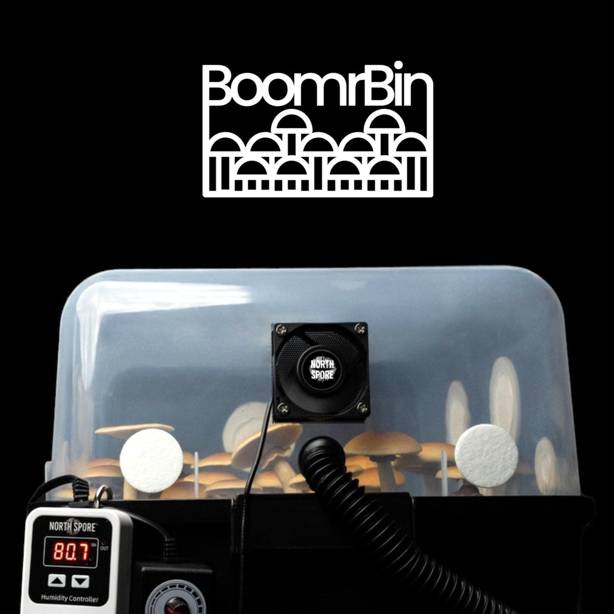 Boomr Bin Monotub Automated Tech Kit - BetterGrow Hydro
