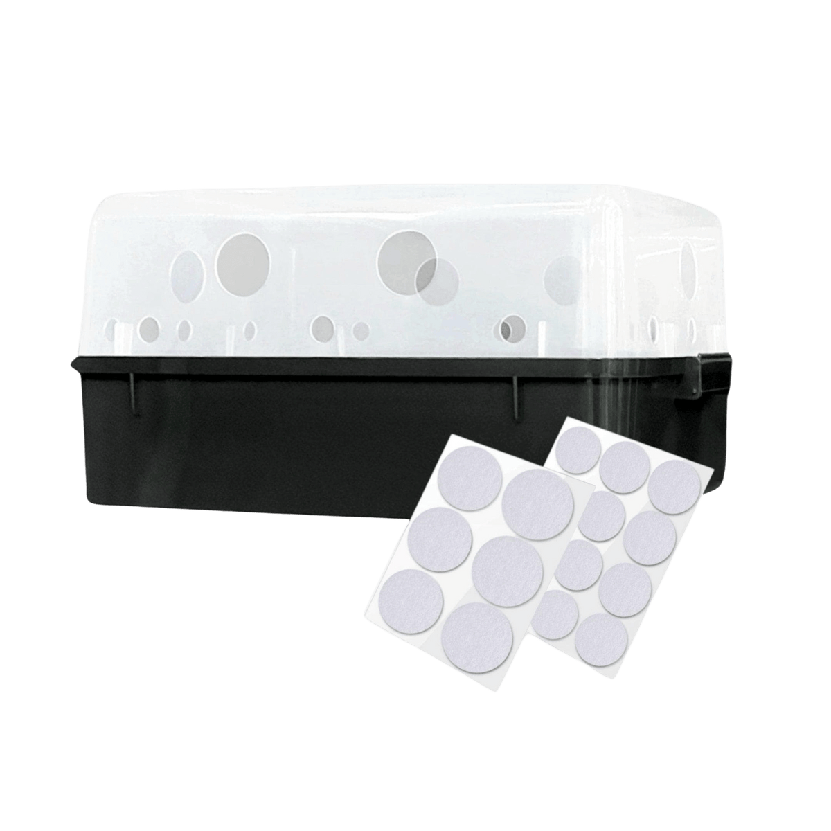 'Boomr Bin' Mushroom Monotub + Filters - BetterGrow Hydro
