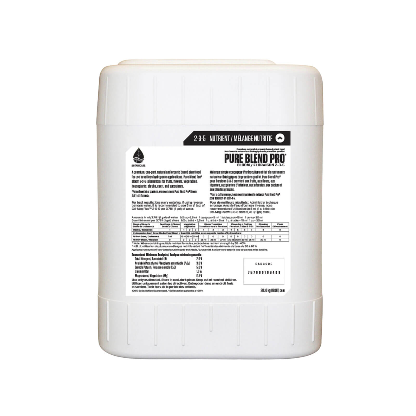 Botanicare Pure Blend Pro Bloom - BetterGrow Hydro