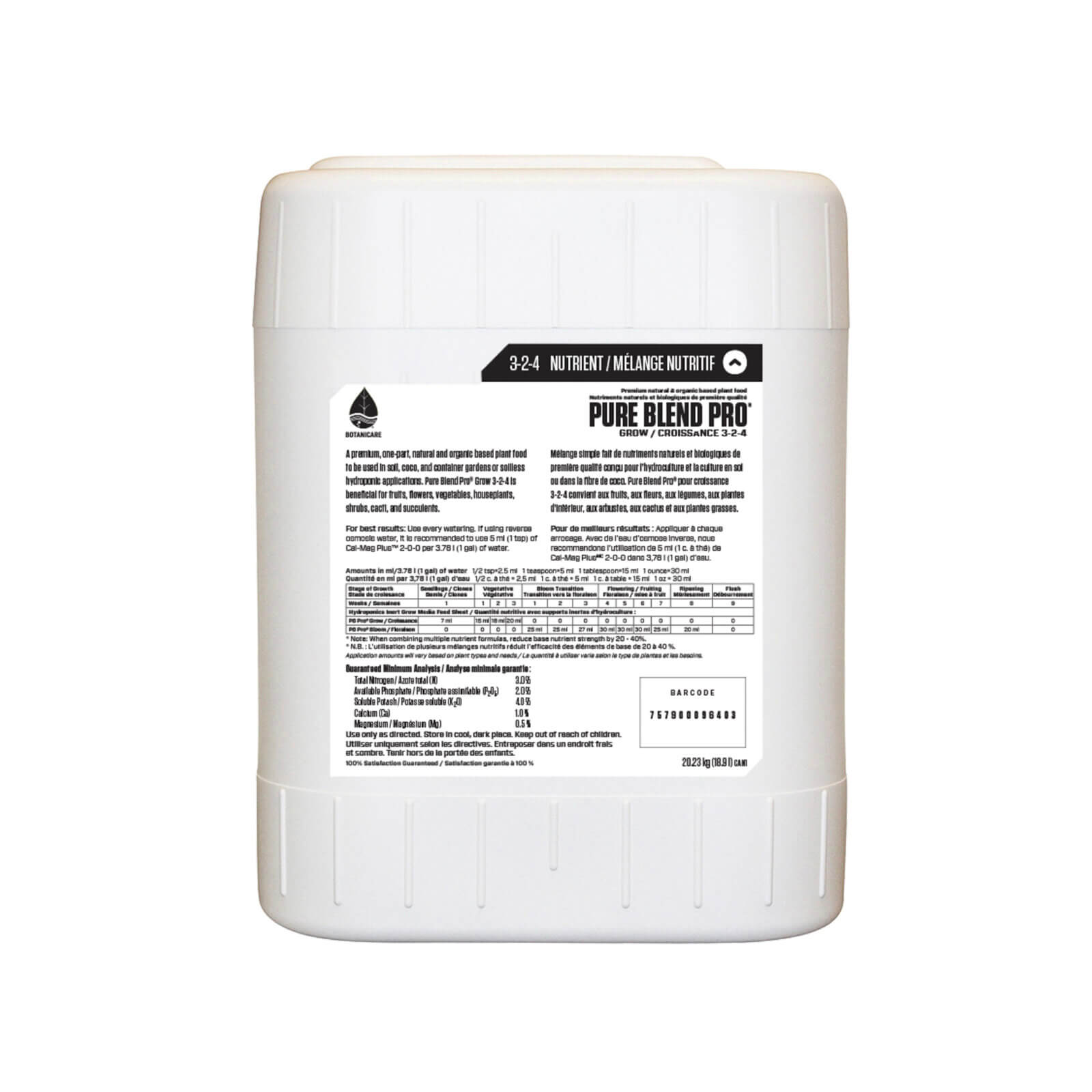 Botanicare Pure Blend Pro Grow - BetterGrow Hydro