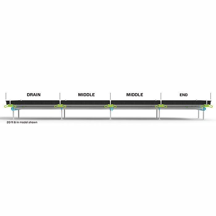 Botanicare Slide Bench - 5' wide - BetterGrow Hydro